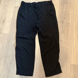 Melrose and Market Black Elastic Waist Pants